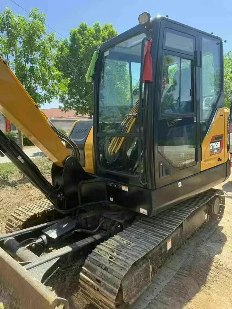 Sale 2024 Year 99% New Sany Sy55c Used Excavator 