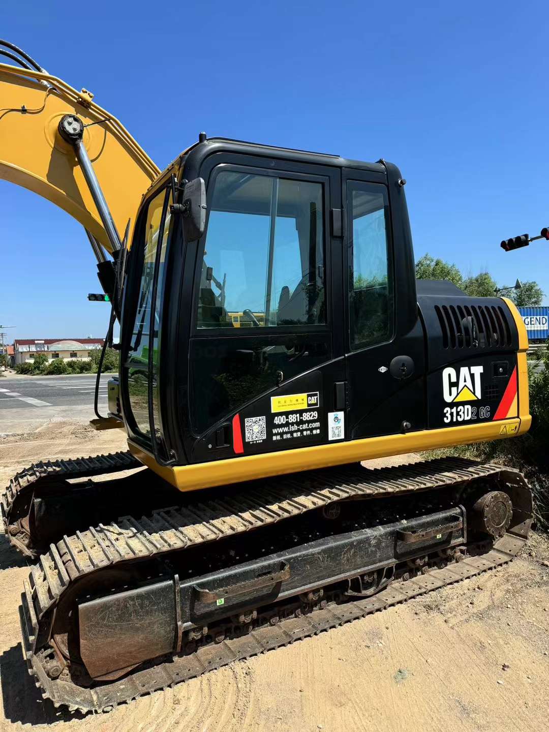CAT 313 escavadeira de rastreador de segunda mão para venda
