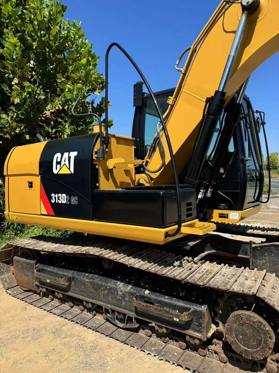 CAT 313 escavadeira de rastreador de segunda mão para venda