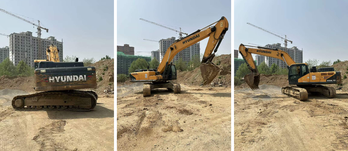 Используемый Hyundai R350 Excavator для продажи 2018 Используемый Hyundai R350 Excavator для продажи 2018
