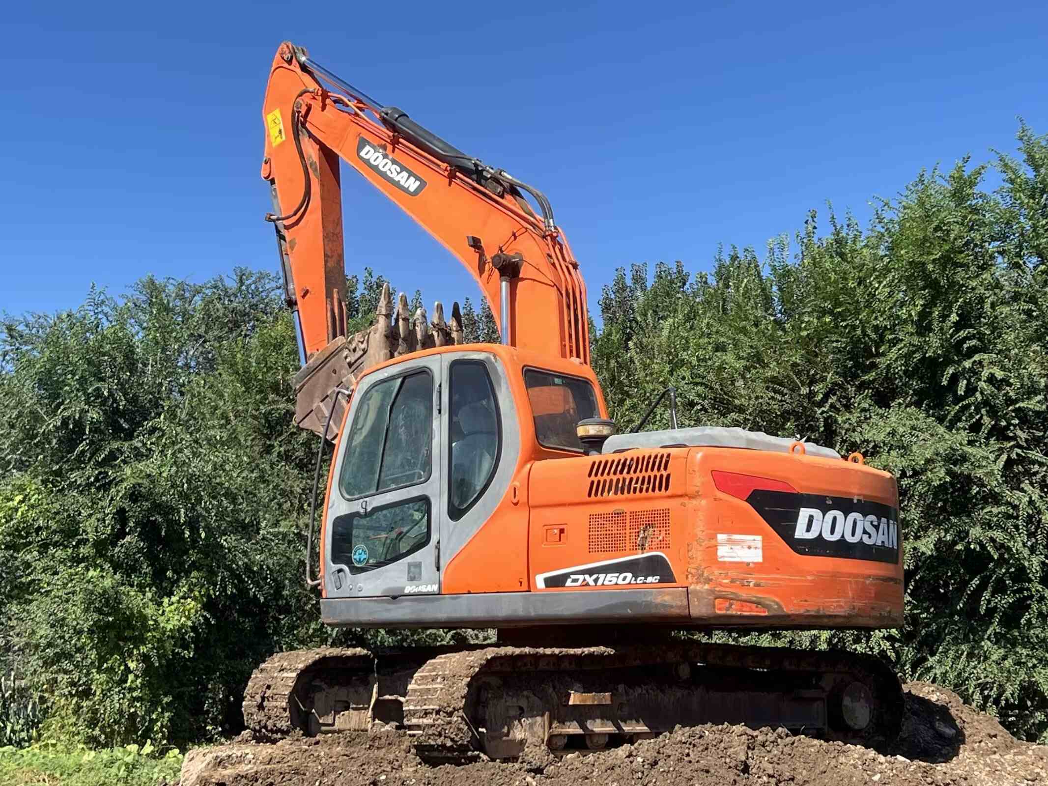 Doosan 150 15t Used Excavator 2018 for Sale