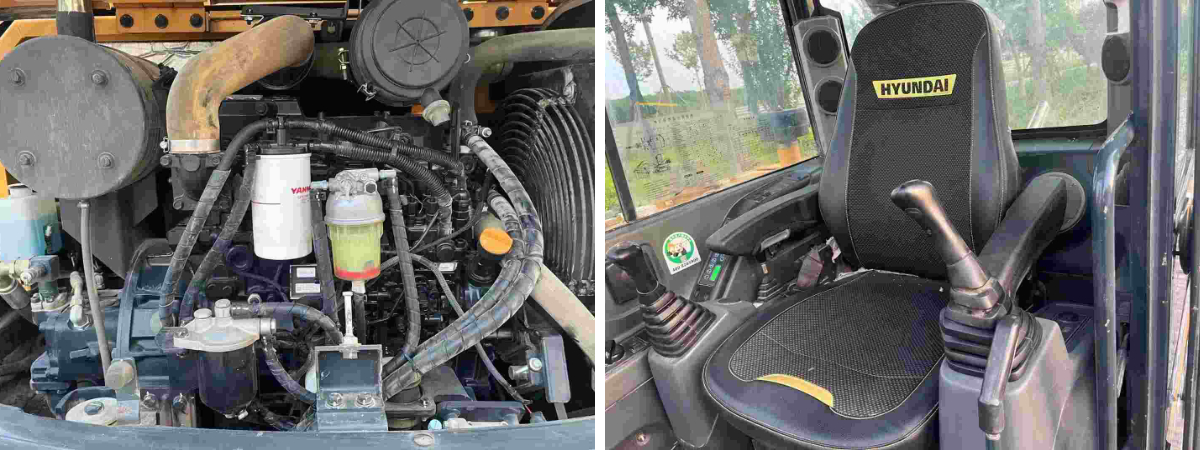 Used Hyundai HX55 Excavator for Sale 2020 Used Hyundai HX55 Excavator for Sale 2020