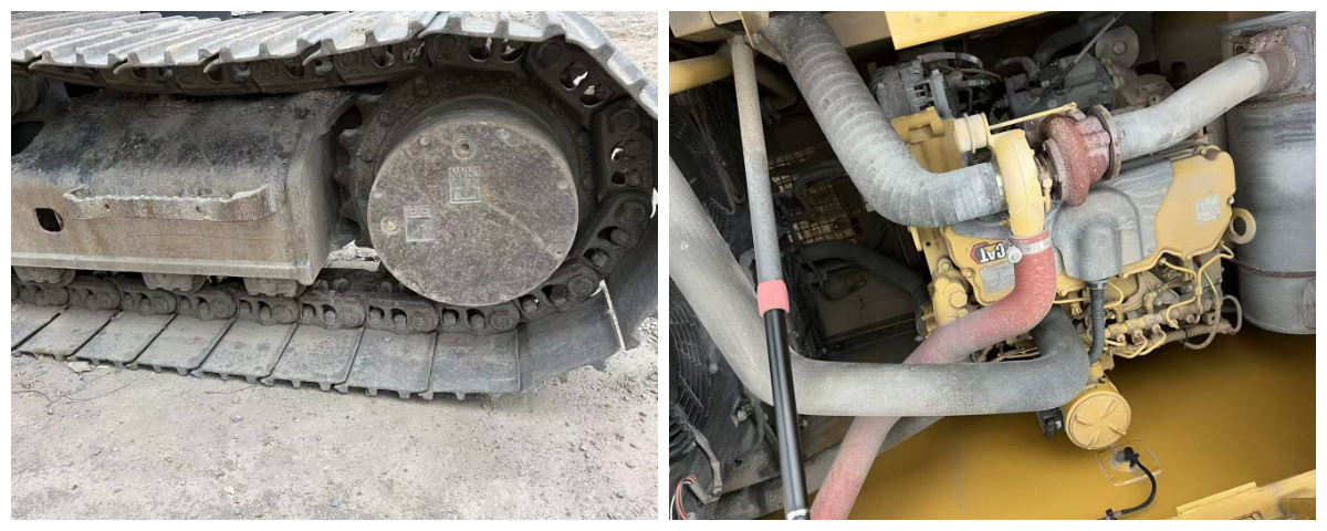 Escavadora hidráulica Cat 320GC usada em promoção, ano 2021