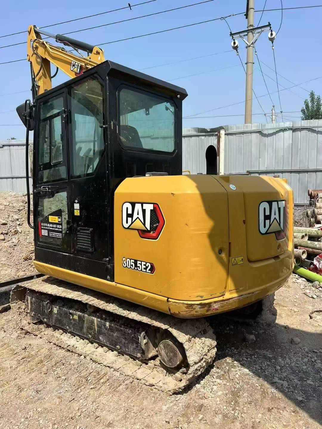 2022 Cheap Sale Mini Excavator Cat 305.5 Crawler Excavator 