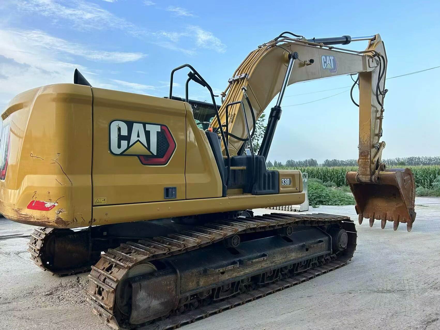 Pelle sur chenilles Cat 323 d'occasion pas cher 2019