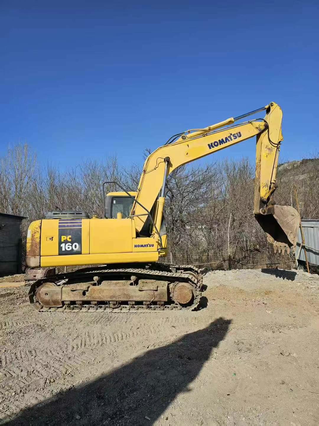 الأصلي 2013 سنة تستخدم كوماتسو PC160 حفارة