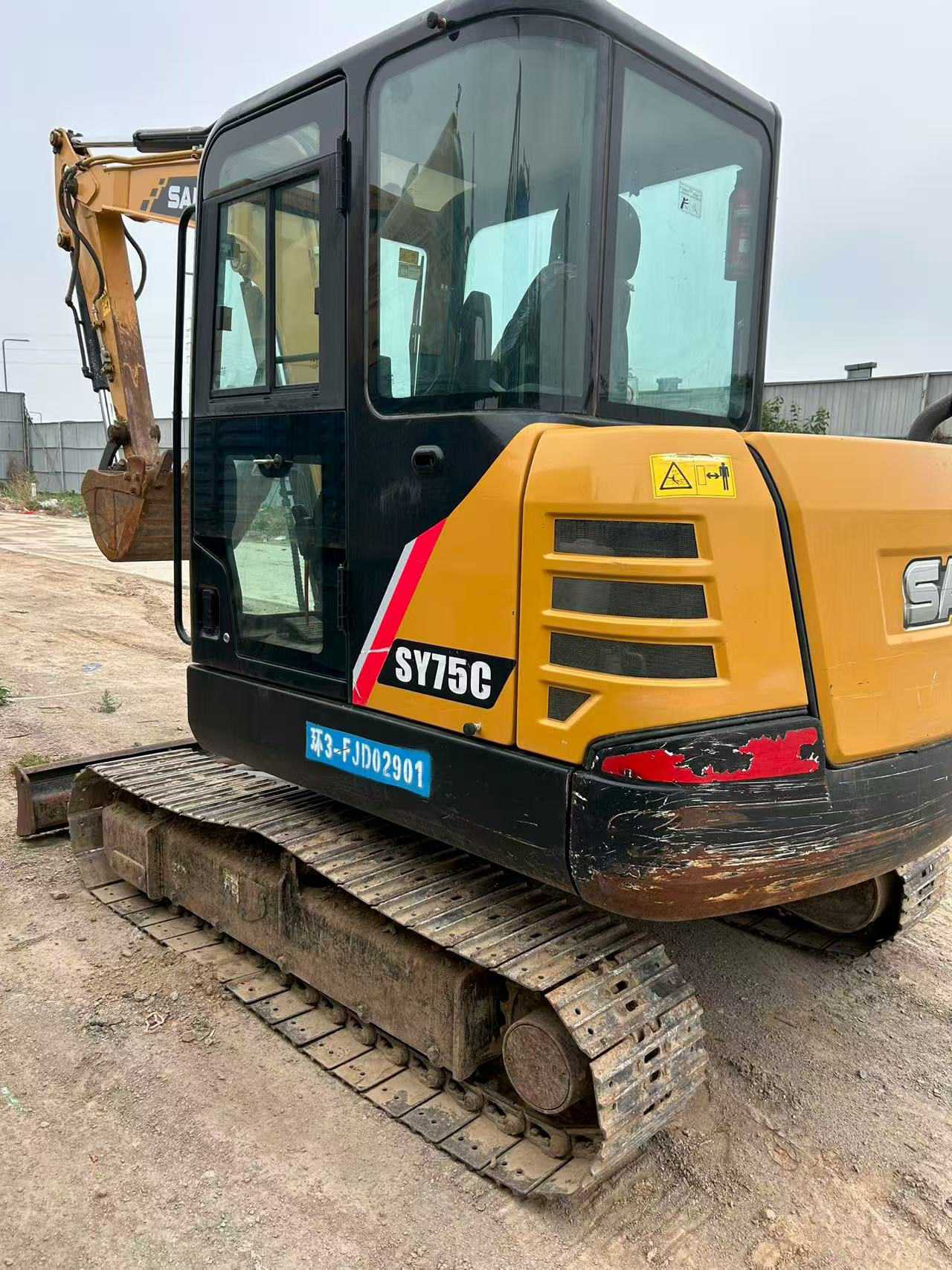 2020 Year Sany 75C Small Mini Crawler Excavator for Sale 
