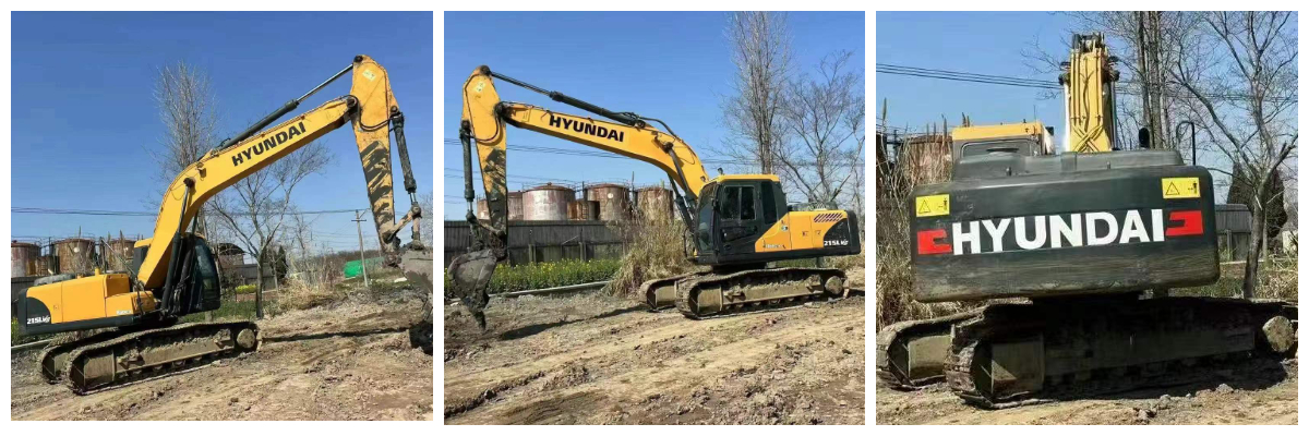 Cheap Sale 2019 Year Used Hyundai 215 Excavator  Cheap Sale 2019 Year Used Hyundai 215 Excavator