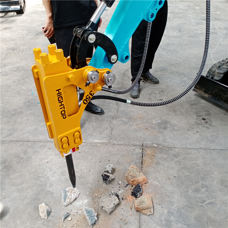 Martelo demolidor de betão retroescavadora martelo rompedor de rochas hidráulico