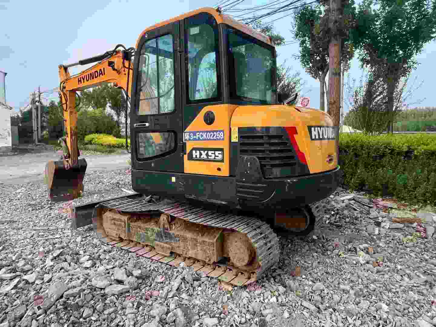 Used Hyundai HX55 Excavator for Sale 2020