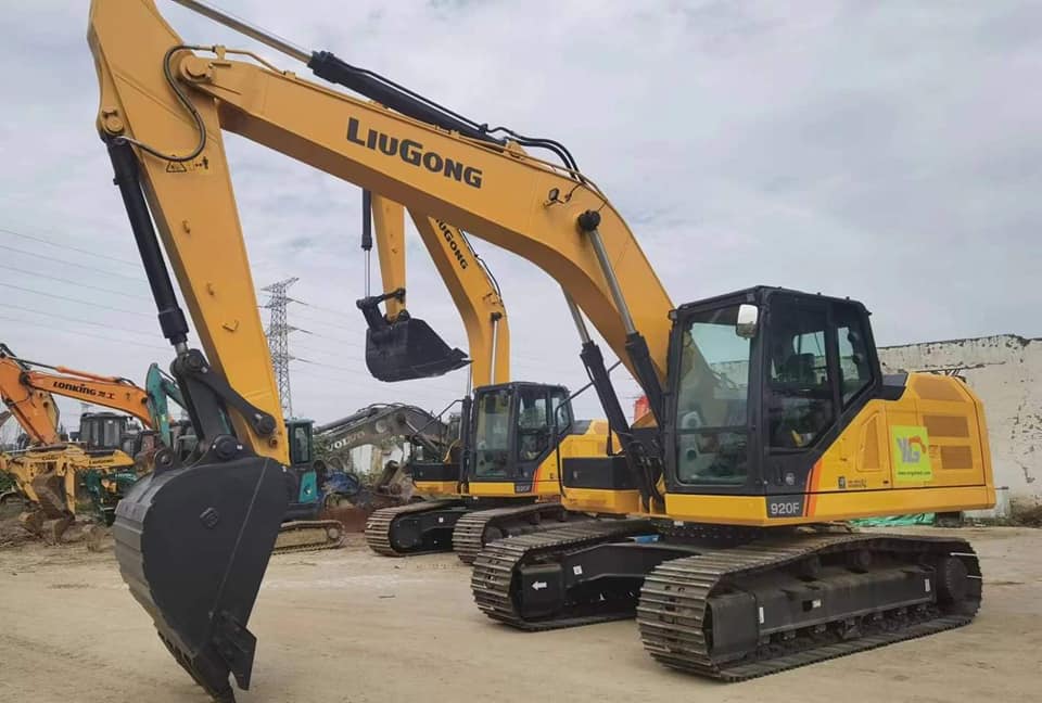 Utilizou Liugong 920 escavadeira para venda 2023