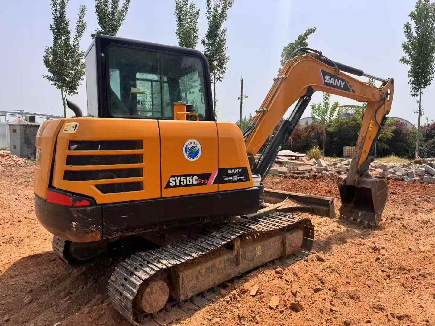 Sale 2021 Year Used Sany 55 Excavator