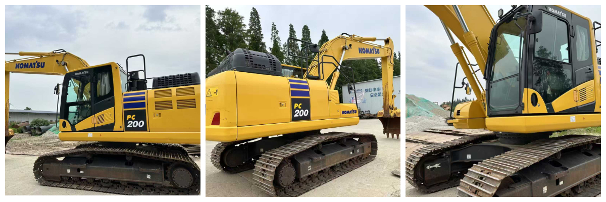98% New Digger 2023 Year Komatsu PC200 Excavator for Sale 