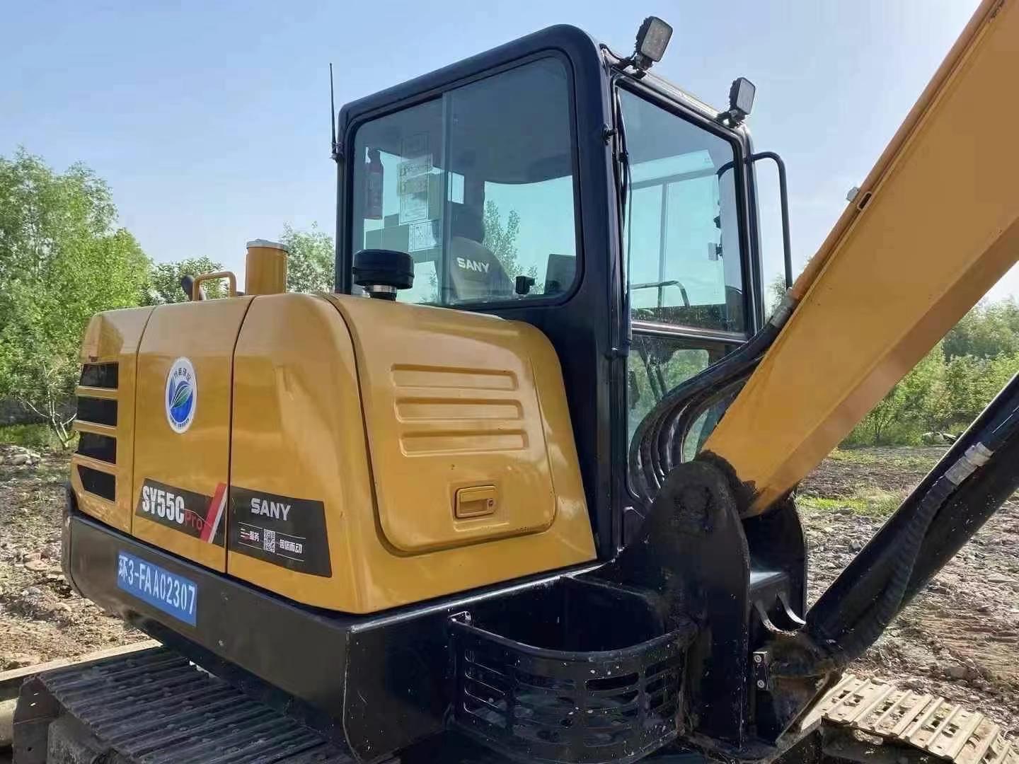 Cheap Sale 2021 Mini Digger Used Sany Sy55c Excavator