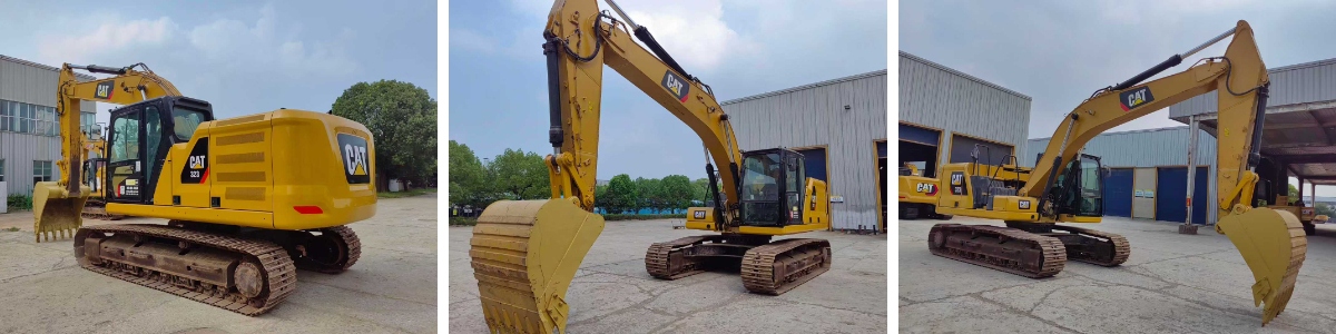حفارة مستعملة Cat323 موديل 2020 بحالة ممتازة حفارة مستعملة Cat323 موديل 2020 بحالة ممتازة