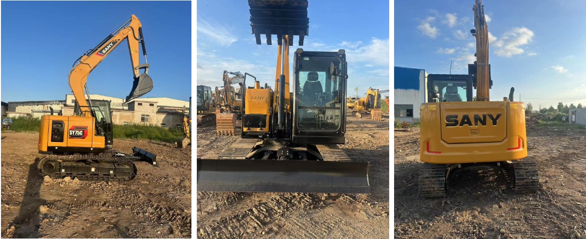 Sany 75 7.5t Excavator 2020 Used for Sale