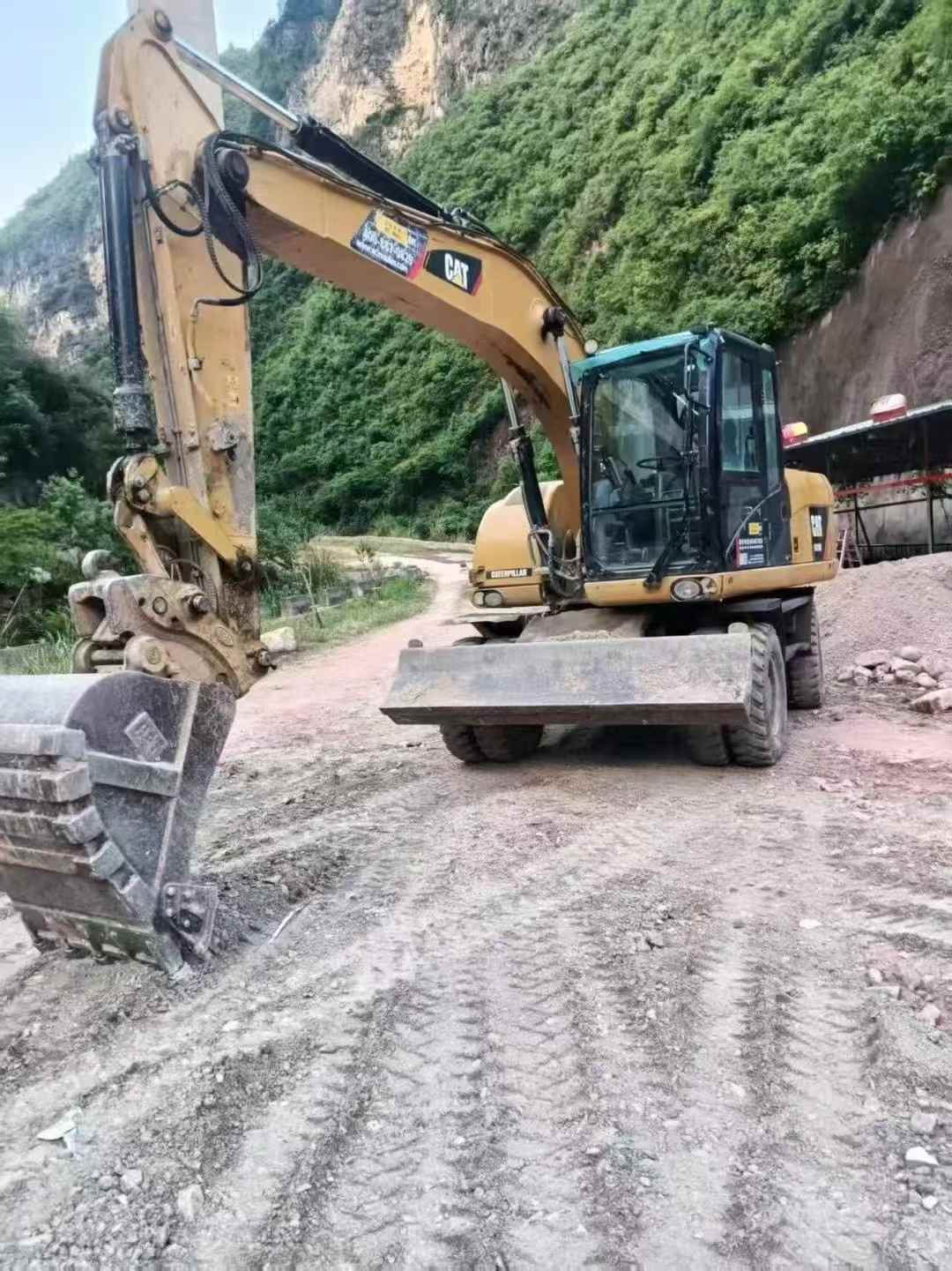 2019 Year Used Cat 315 Hydraulic Wheel Excavator for Sale