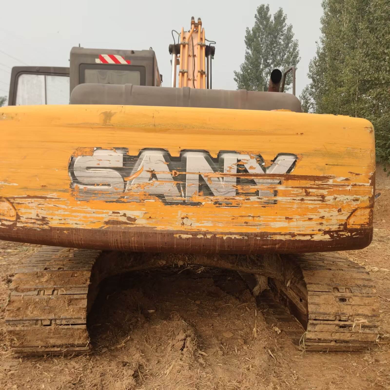 Utilizou Sany 215 escavadeira para venda 2013