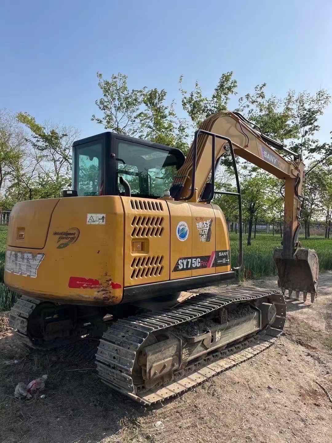 Экскаватор Sany 75 б/у 2021 года выпуска на продажу