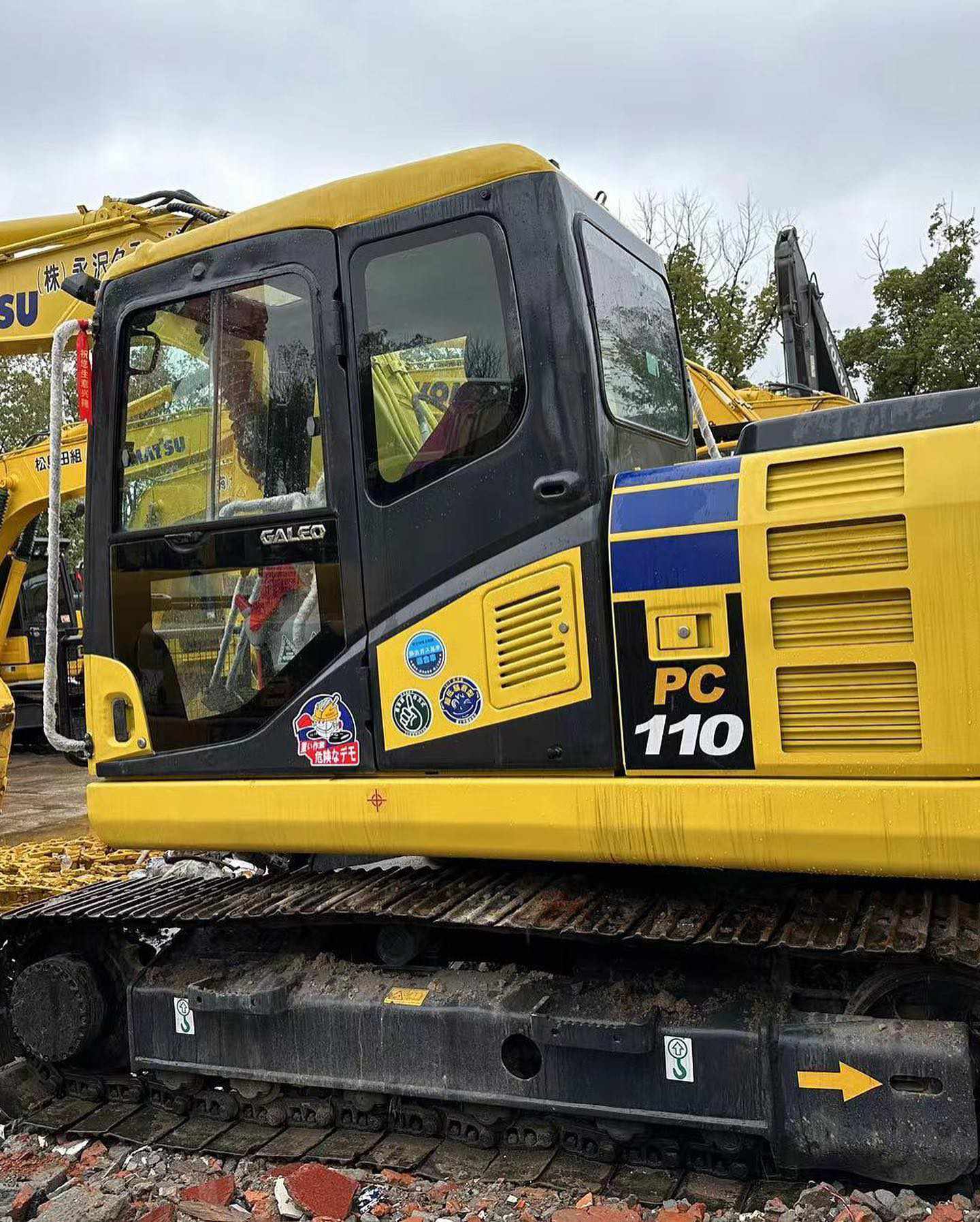 المستخدم Komatsu PC110 حفارة للبيع 2020