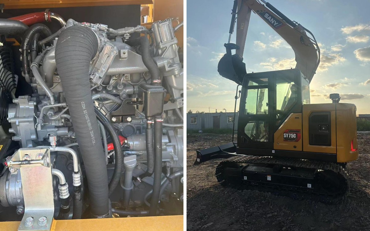 Sany 75 7.5t Excavator 2020 Used for Sale