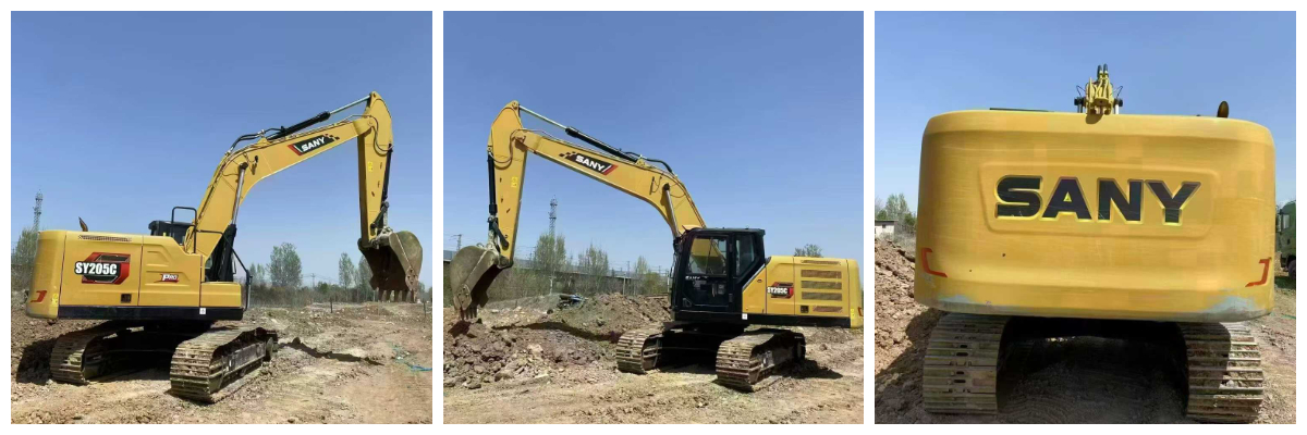 Escavadora Sany 205 usada, ano 2024, com 960 horas, para venda Escavadora Sany 205 usada, ano 2024, com 960 horas, para venda