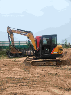Cheap Sale 2017 Year Small Mini Digger Sany 55C Excavator