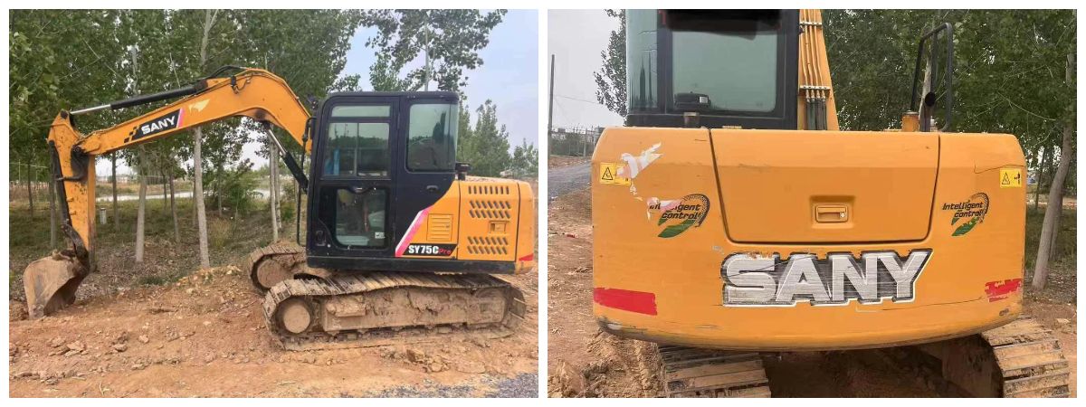 Used Digger 2022 Year Sany 75 Excavator for Sale  Used Digger 2022 Year Sany 75 Excavator for Sale