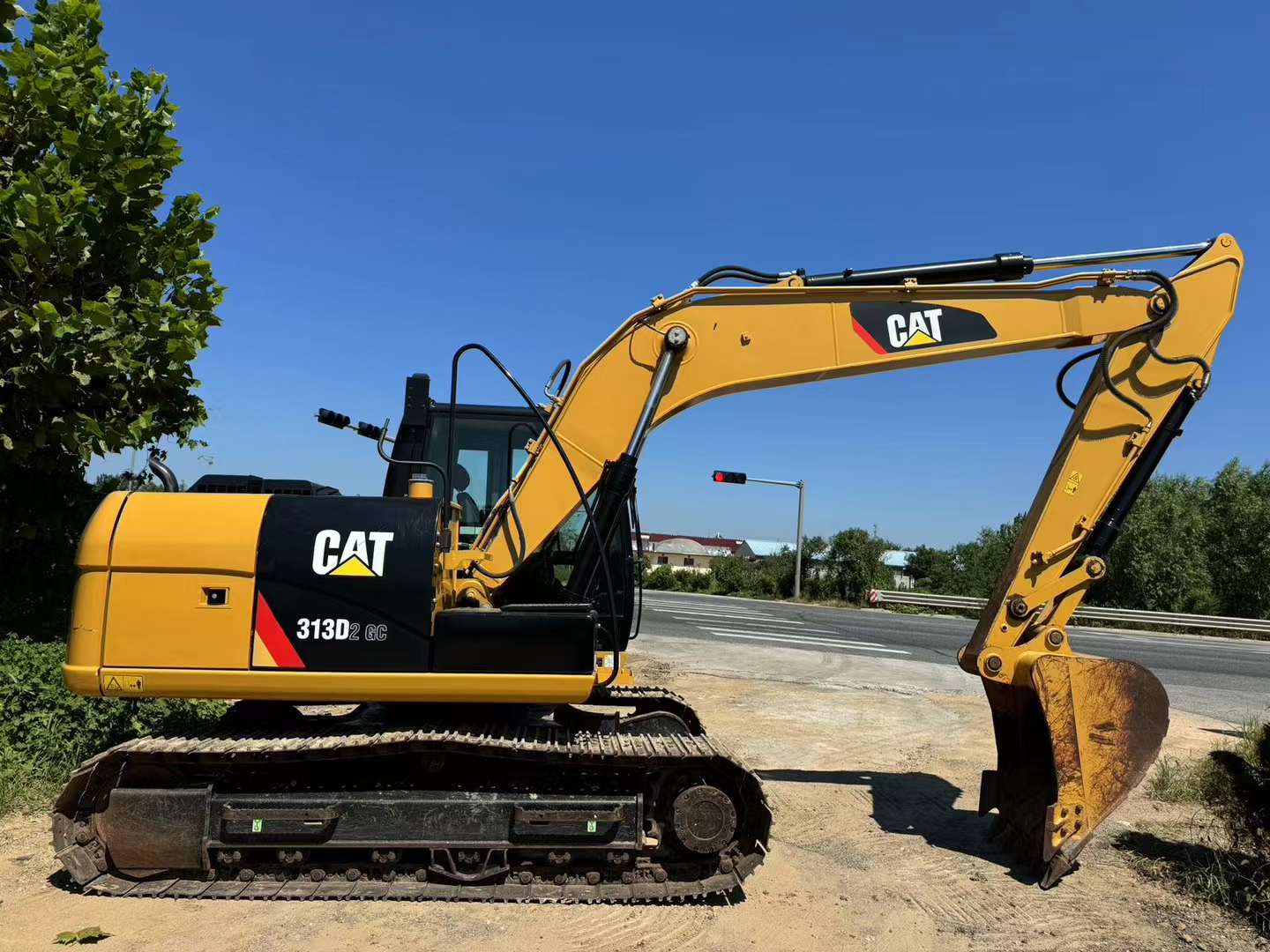 CAT 313 escavadeira de rastreador de segunda mão para venda