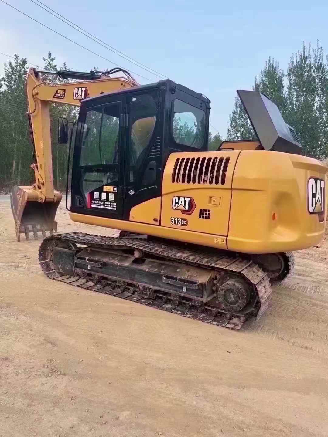 99% New Machinery 500 Hours 2025 Year Cat 313 Excavator