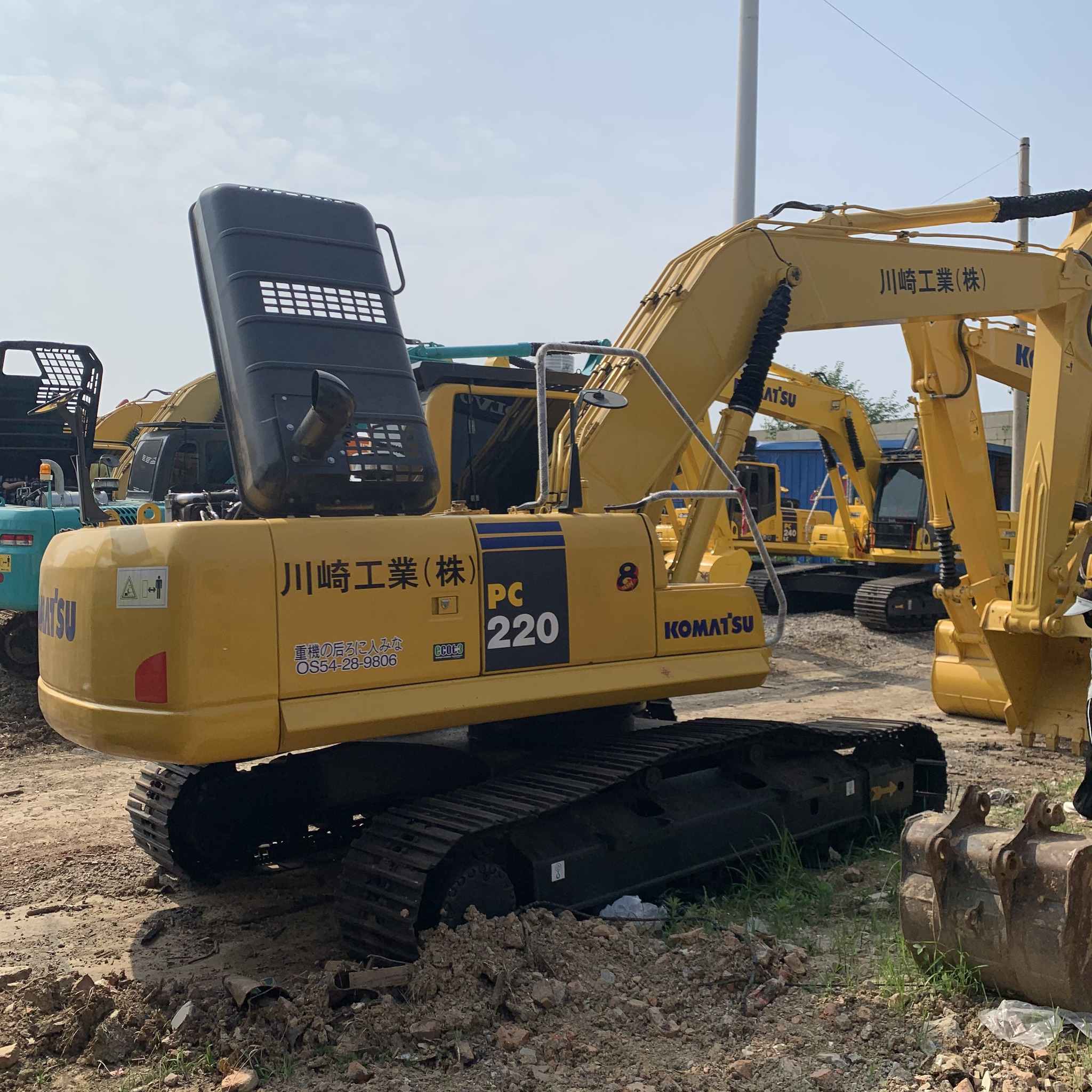 Komatsu PC220 Everevator 2019 المستخدمة للبيع