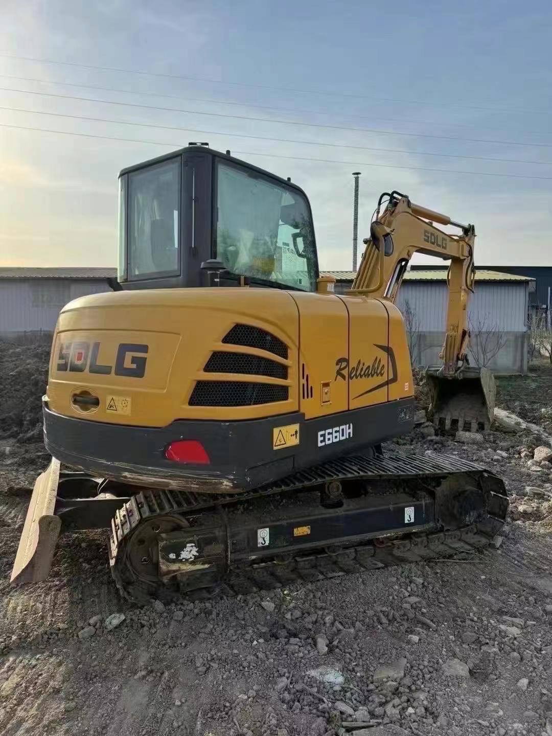 2024 SDLG E660H Used Excavator for Sale
