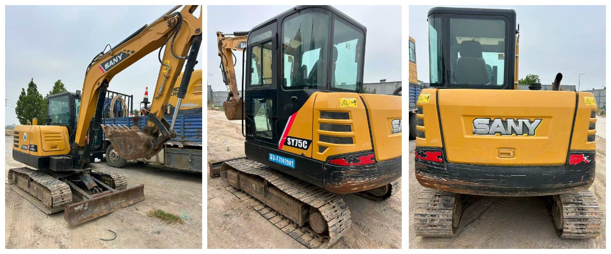 2020 Year Sany 75C Small Mini Crawler Excavator for Sale 