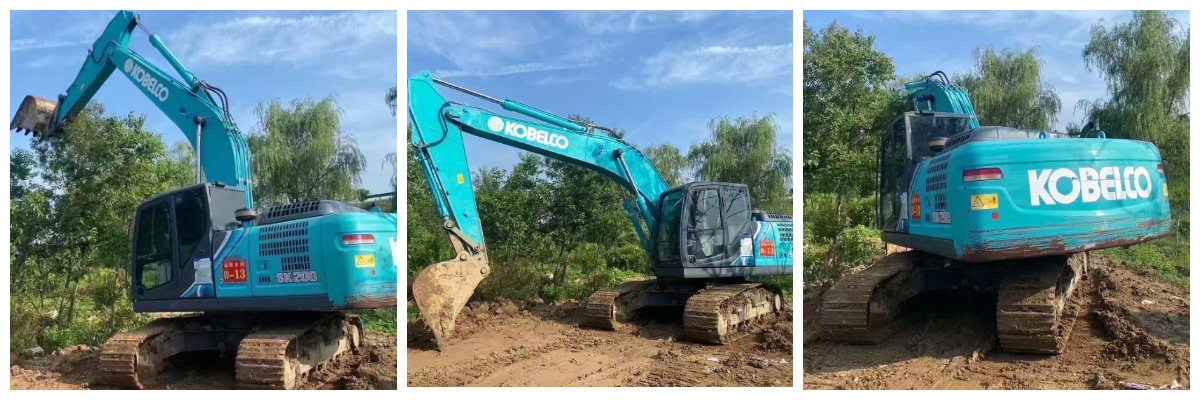 Escavadora Kobelco SK 200 original usada, ano 2020, para venda Escavadora Kobelco SK 200 original usada, ano 2020, para venda