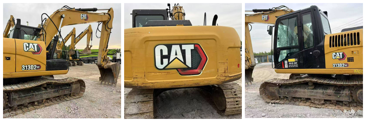 Escavadora Cat 313 usada, ano 2022, com 4.000 horas, para venda Escavadora Cat 313 usada, ano 2022, com 4.000 horas, para venda