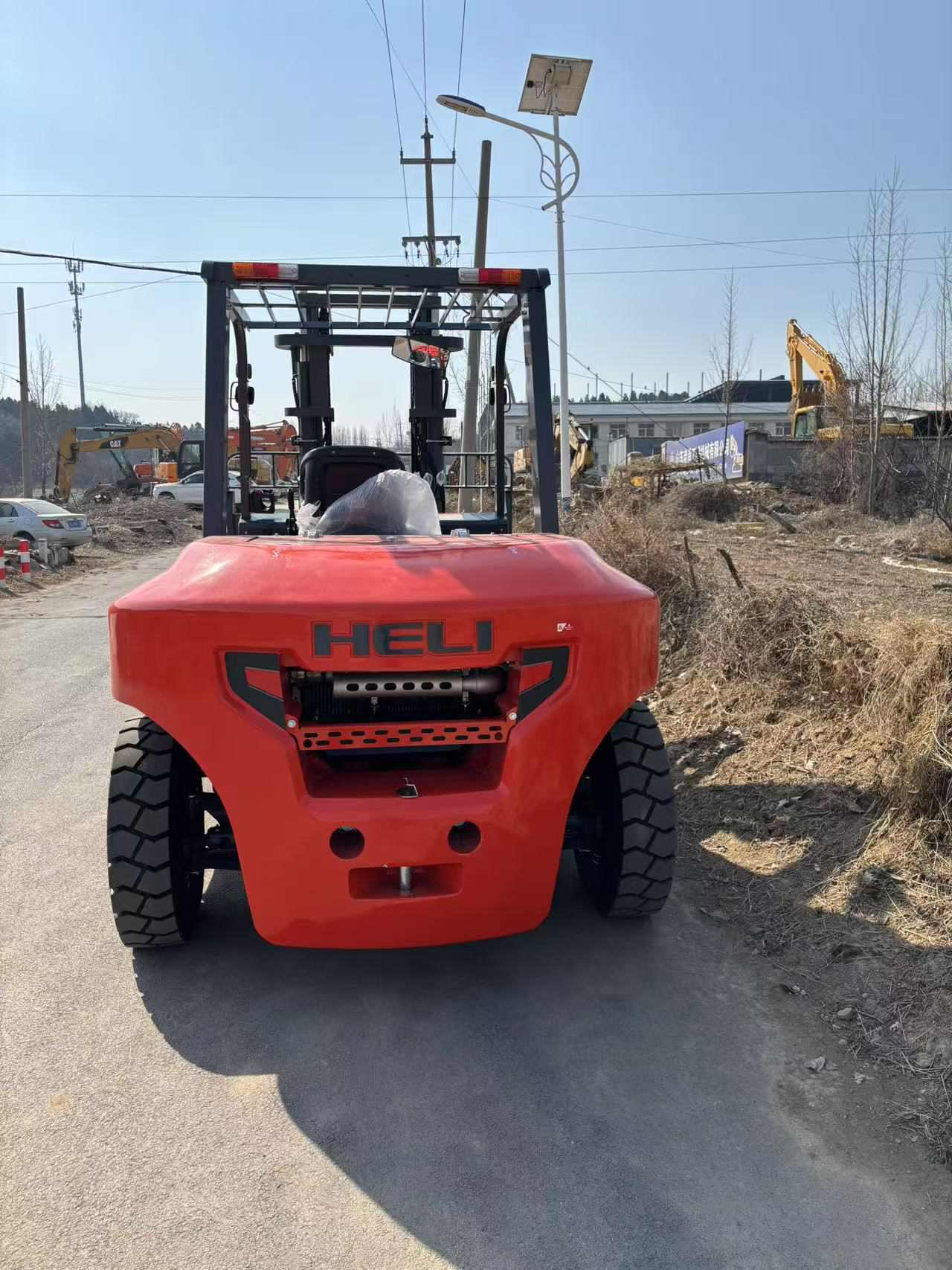 Дешевая распродажа нового вилочного погрузчика Heli 80