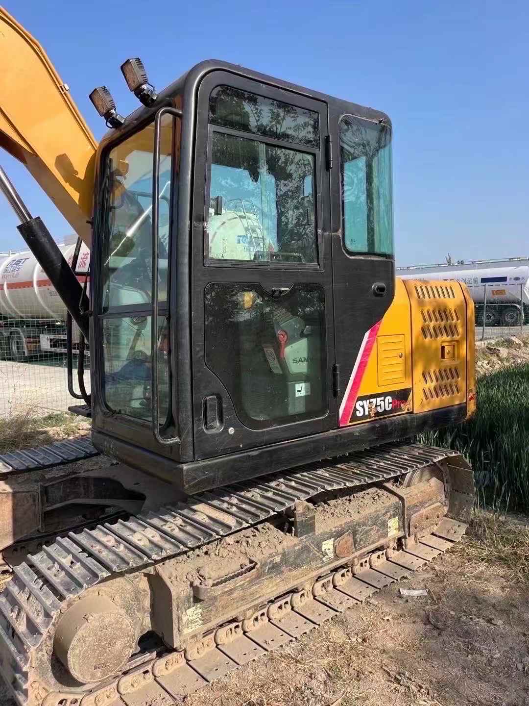 Экскаватор Sany 75 б/у 2021 года выпуска на продажу