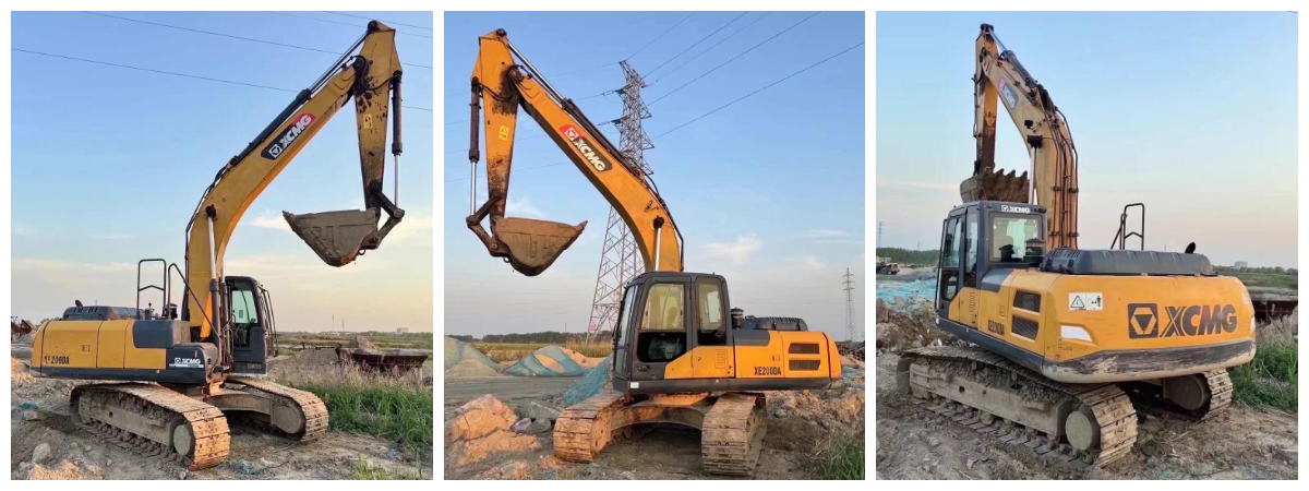 Экскаватор XCMG XE200 б/у 2019 года выпуска на продажу Экскаватор XCMG XE200 б/у 2019 года выпуска на продажу