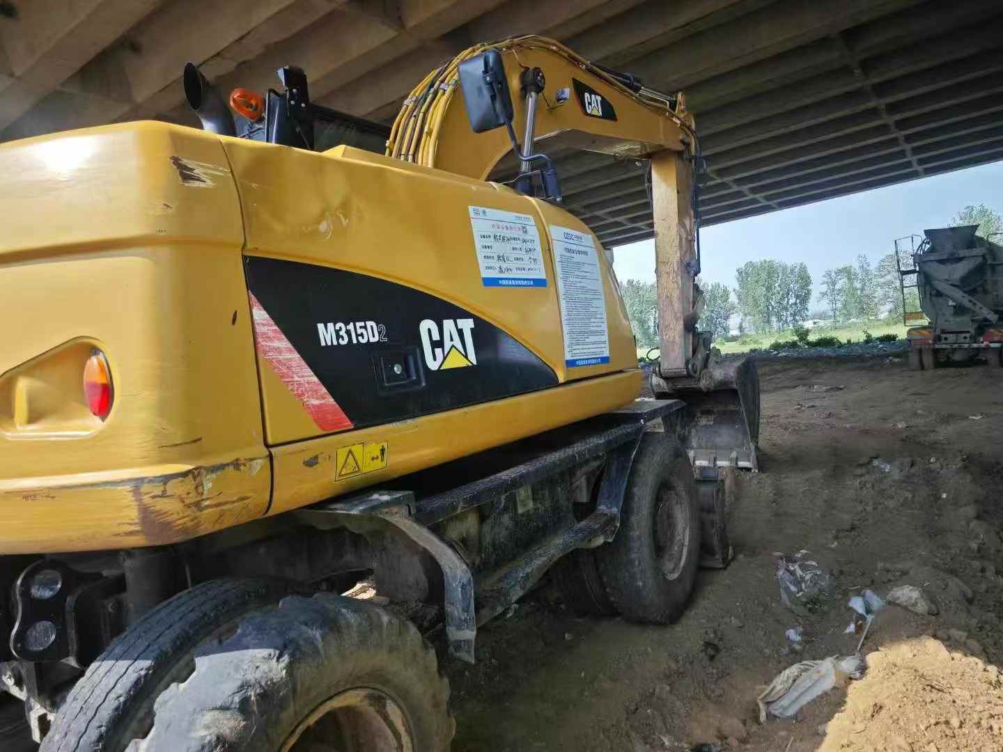 Cheap Sale 2019 Year Used Cat 315 Wheel Excavator