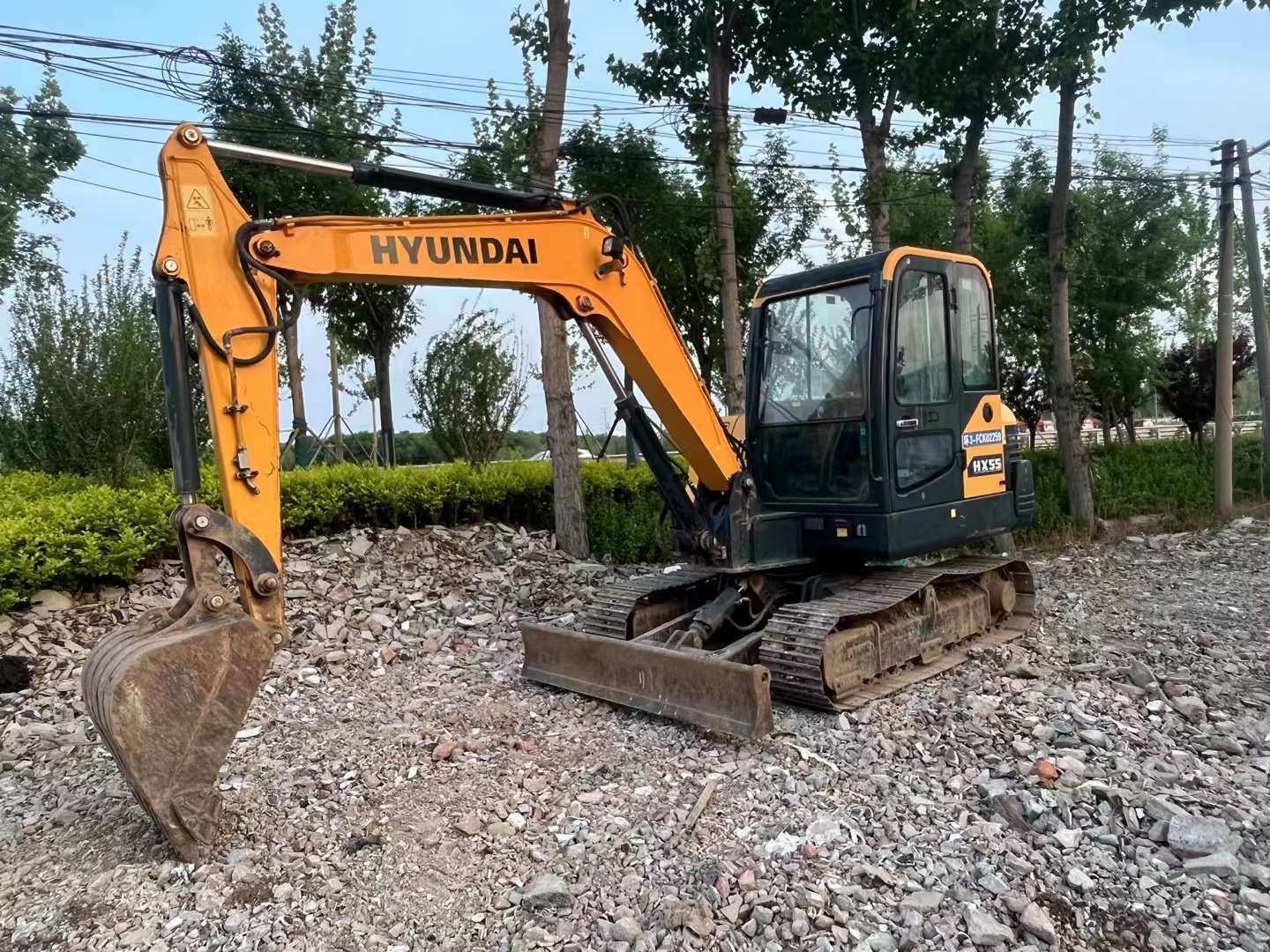 Hyundai HX55 5.5t Excavator 2020 Used for Sale