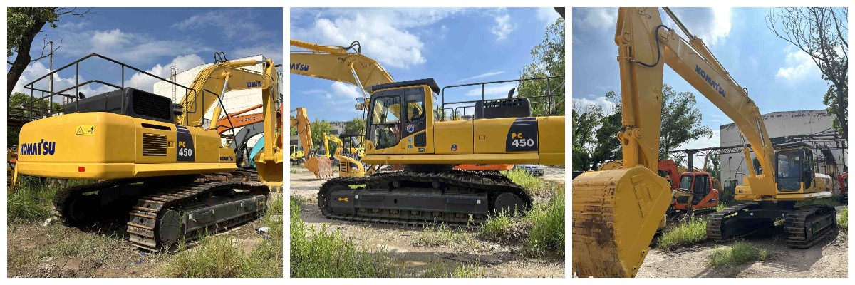 معدات ثقيلة مستعملة حفارة كوماتسو PC450 موديل 2018 معدات ثقيلة مستعملة حفارة كوماتسو PC450 موديل 2018