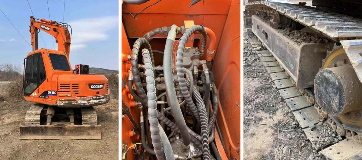 Doosan 80 8t Used Excavator 2016 for Sale Doosan 80 8t Used Excavator 2016 for Sale