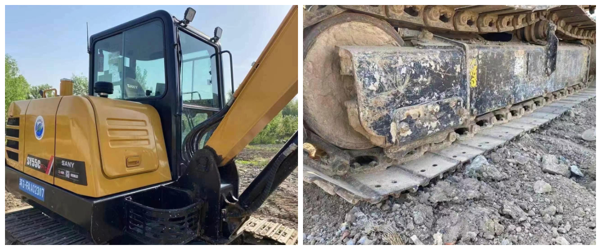 Cheap Sale 2021 Mini Digger Used Sany Sy55c Excavator