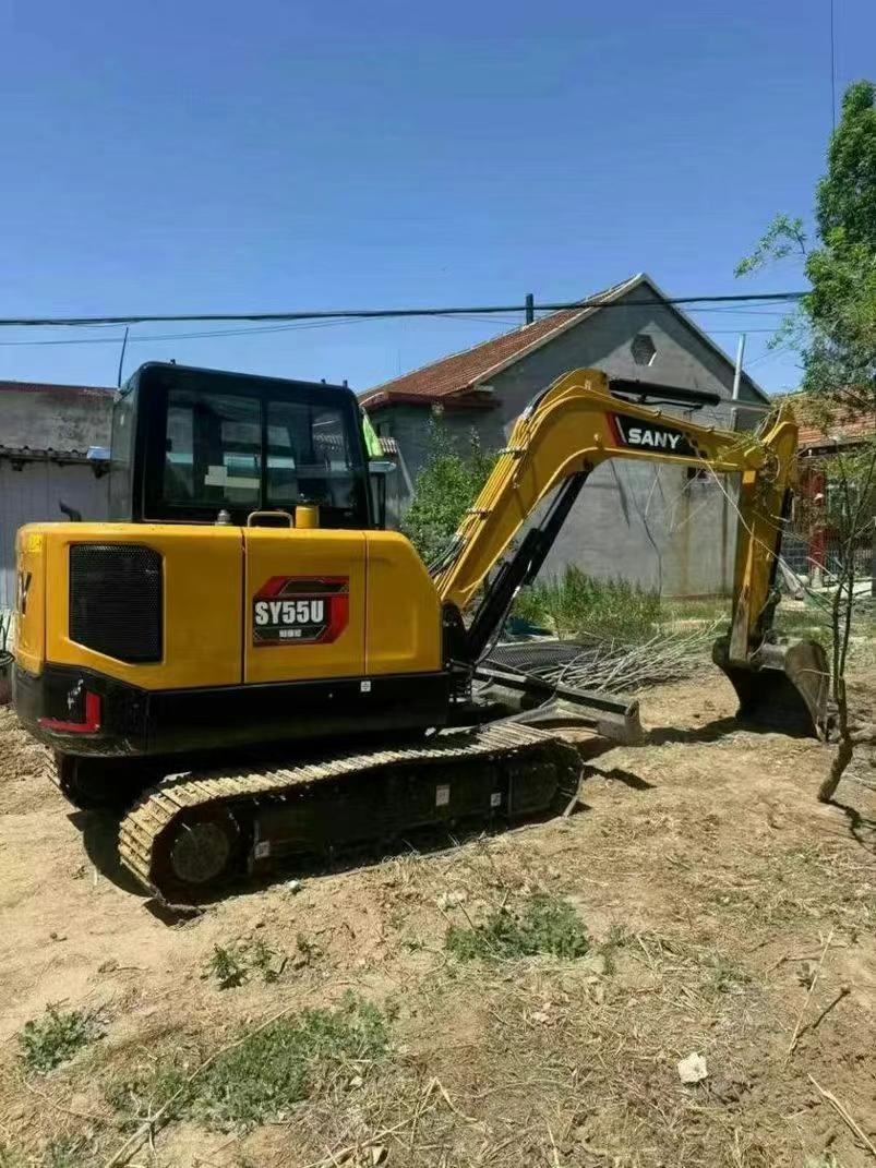 Sale 2024 Year 99% New Sany Sy55c Used Excavator 