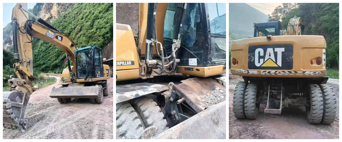 2019 Year Used Cat 315 Hydraulic Wheel Excavator for Sale  2019 Year Used Cat 315 Hydraulic Wheel Excavator for Sale