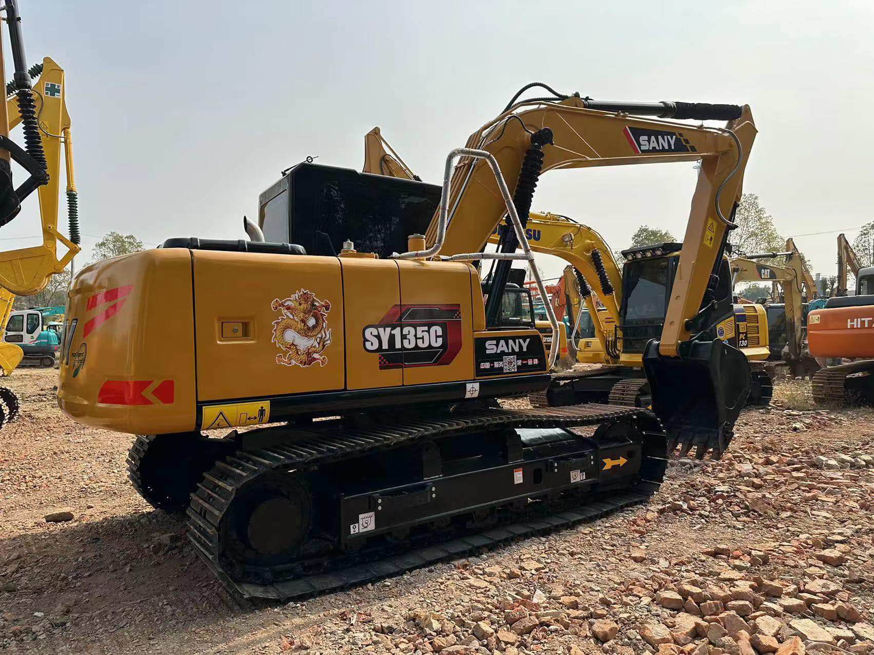 Used Sany 135 Excavator for Sale 2023