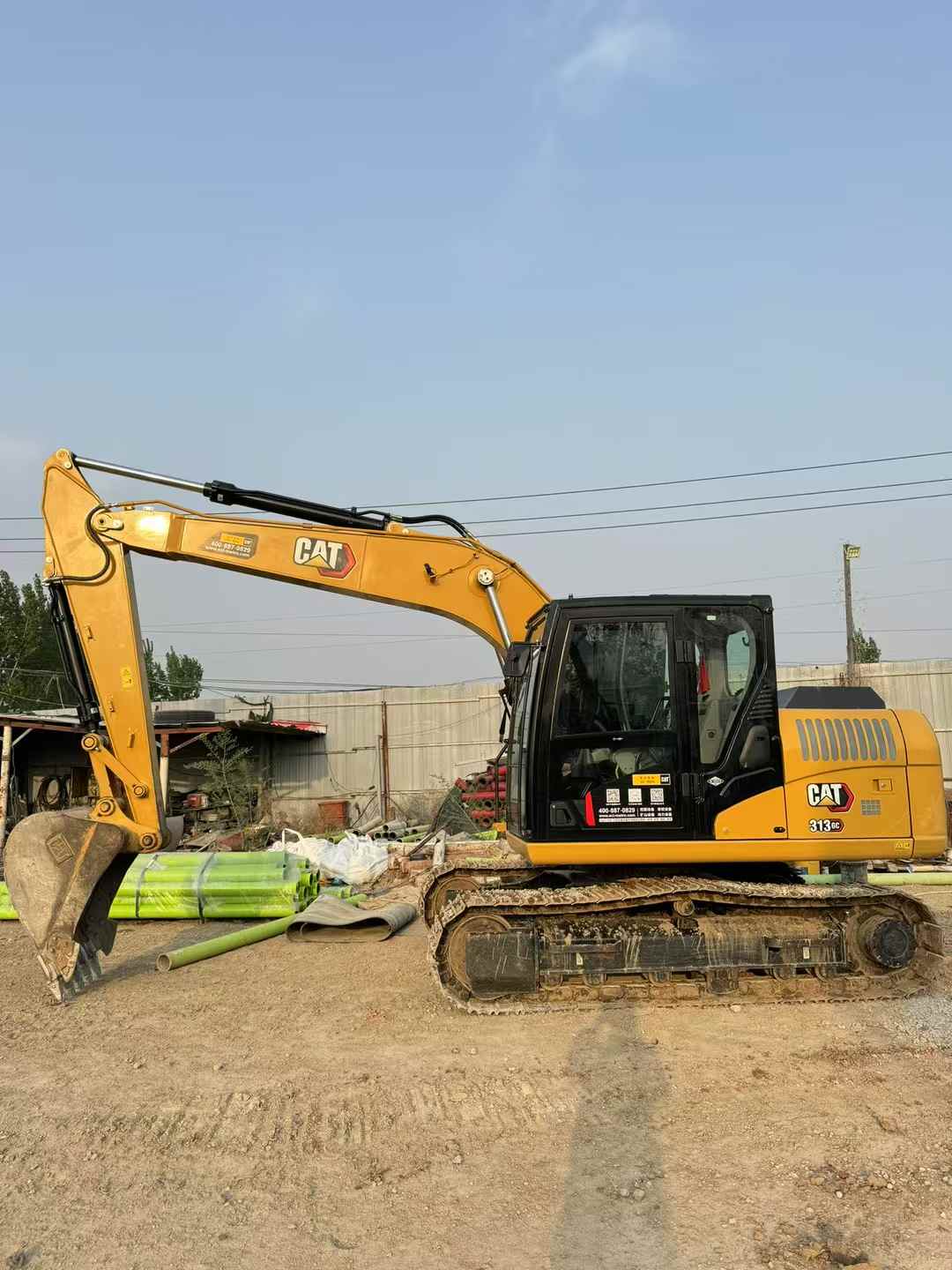 2024 Cat 313 Escavadeira de esteira usada à venda