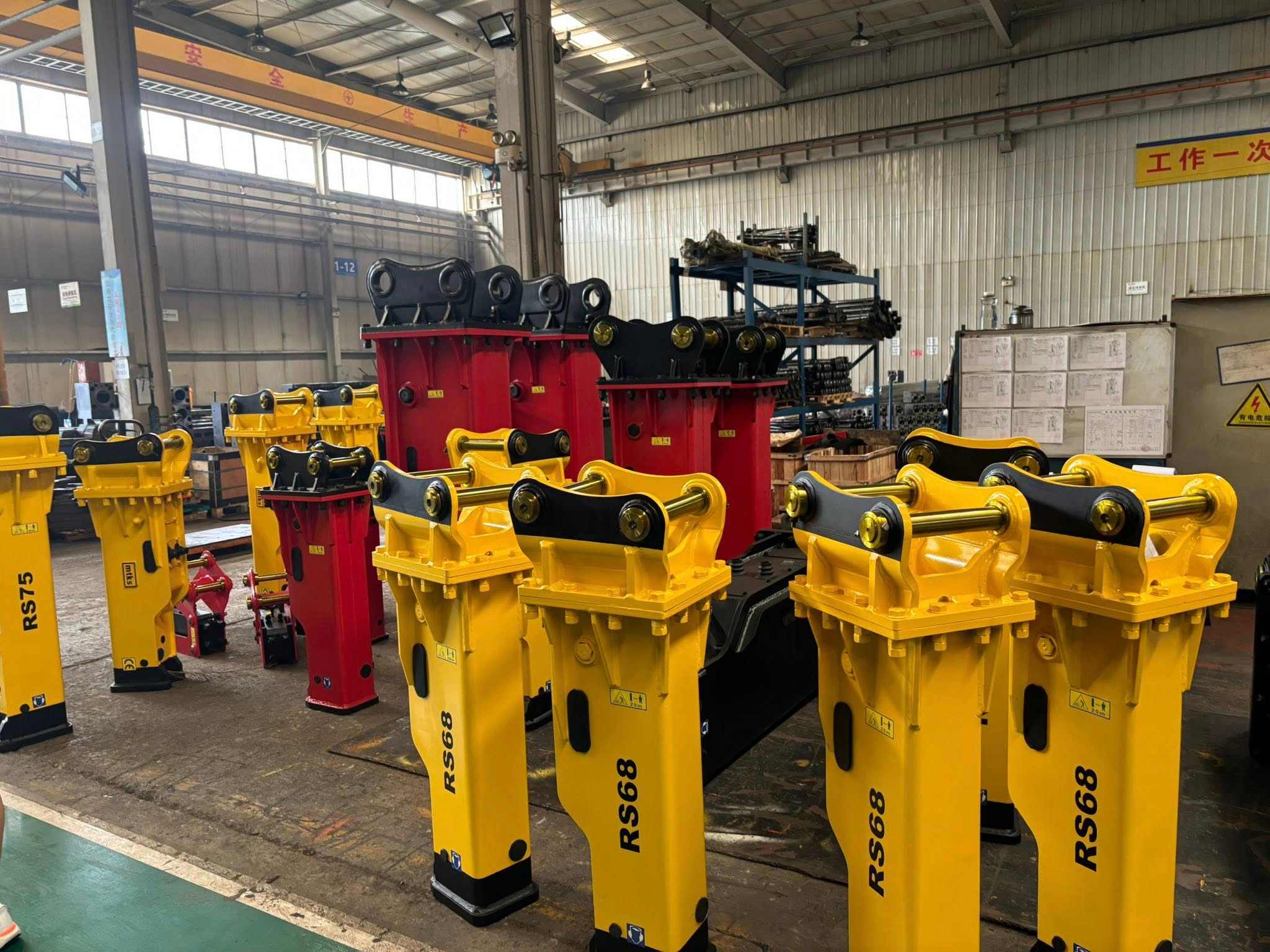 Silent Box Type Hydraulic Road Breaker Rock Concrete