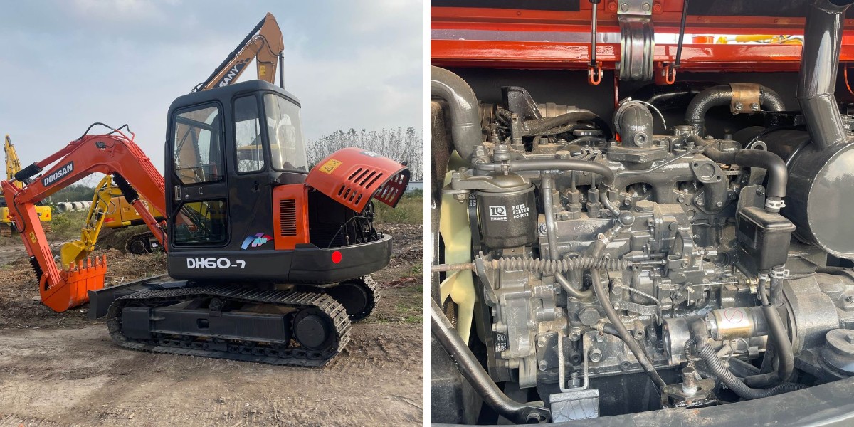 Doosan DH60 Used Excavator Great Condition 2022 Doosan DH60 Used Excavator Great Condition 2022