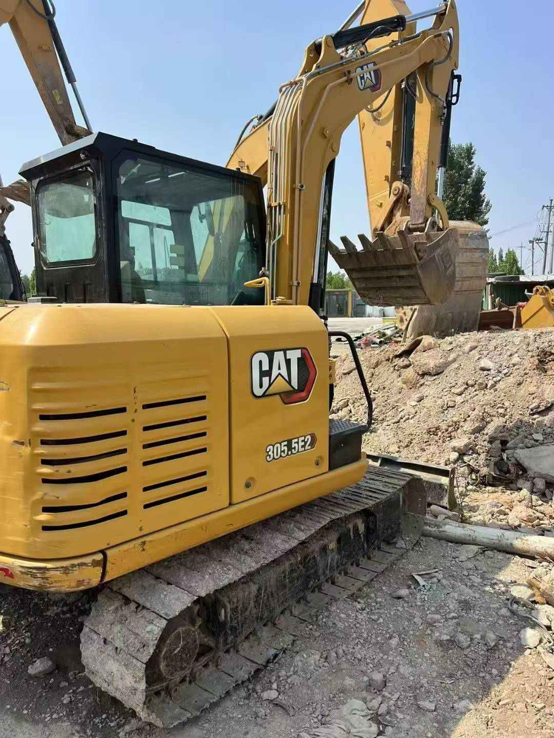 2022 Cheap Sale Mini Excavator Cat 305.5 Crawler Excavator 